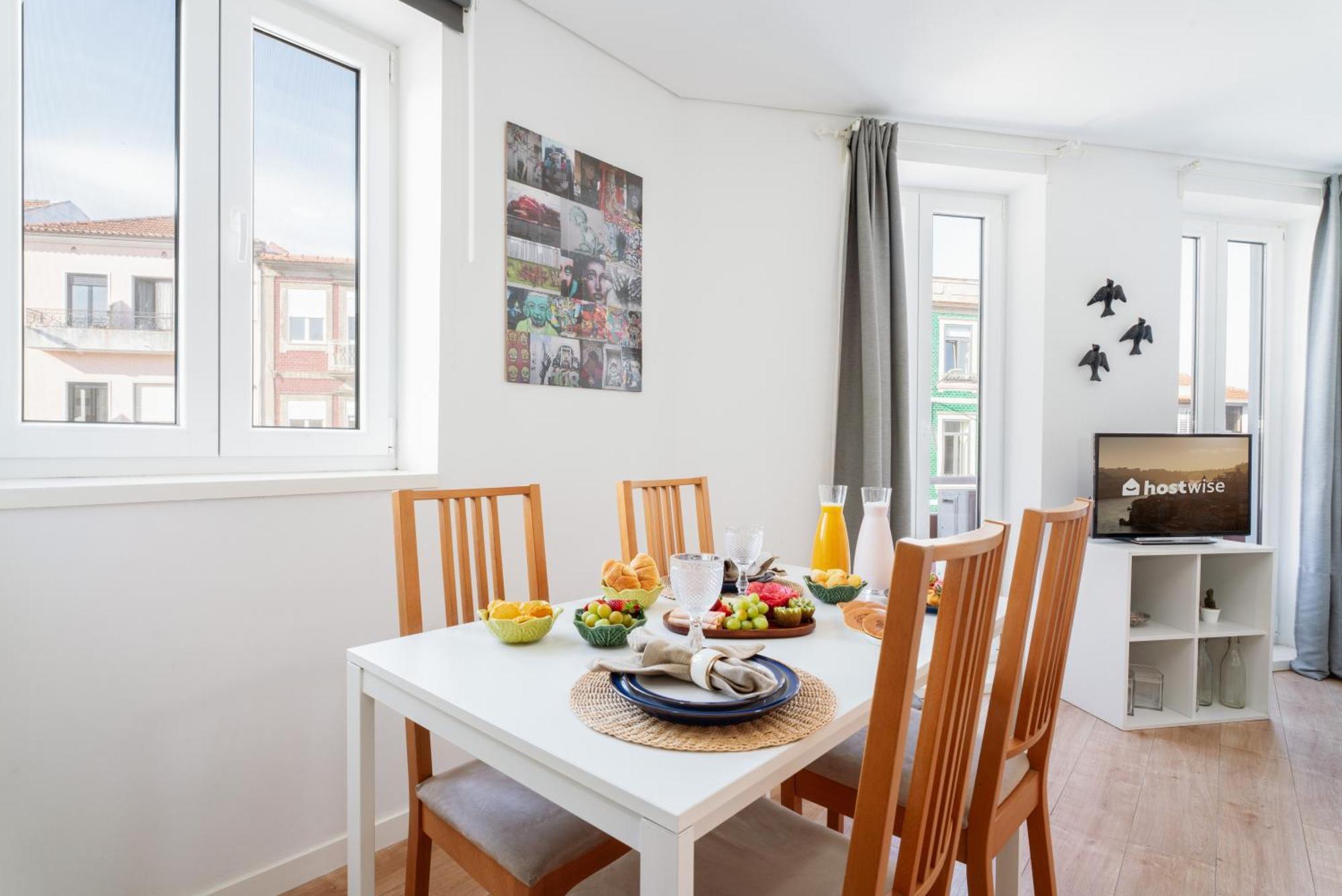 Apartamento Host Wise - Flat W Free Private Parking - Bright & Cozy OOporto Exterior foto